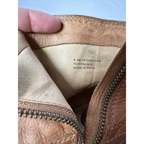 Frye Reina Western Desert Leather Bootie Size 8.5 - Picture 8 of 10
